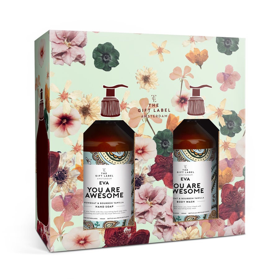 The gift label ajándékszett