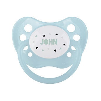 Personalised pacifier - Blue