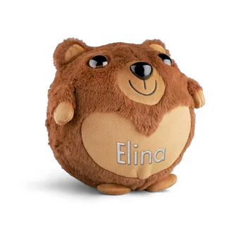 Urso inflável personalizado - nome bordado