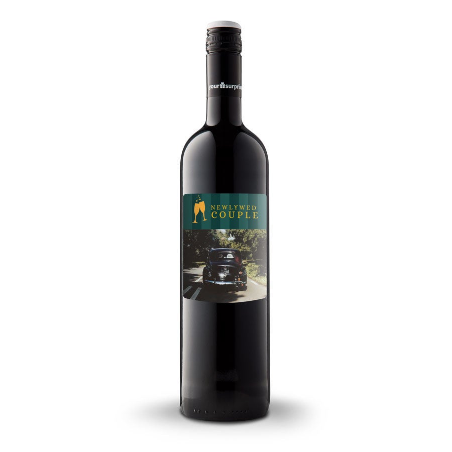 Víno s personalizovanou etiketou - Maison de la Surprise - Merlot