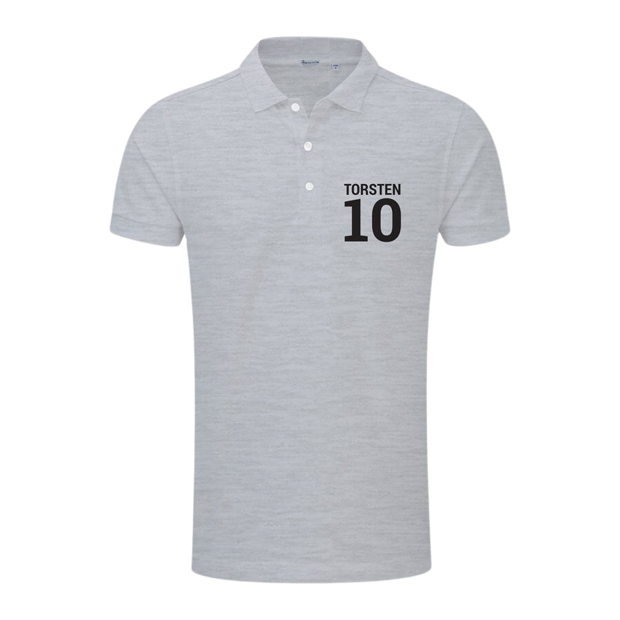 Poloshirt Herren - Grau - S