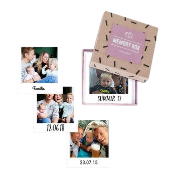 Retro Fotos drucken - Geschenkbox (24 Stück)
