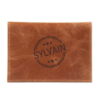 Porte carte cuir de luxe