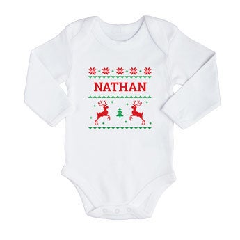 Body mon premier Noël - Manches longues - 50/56