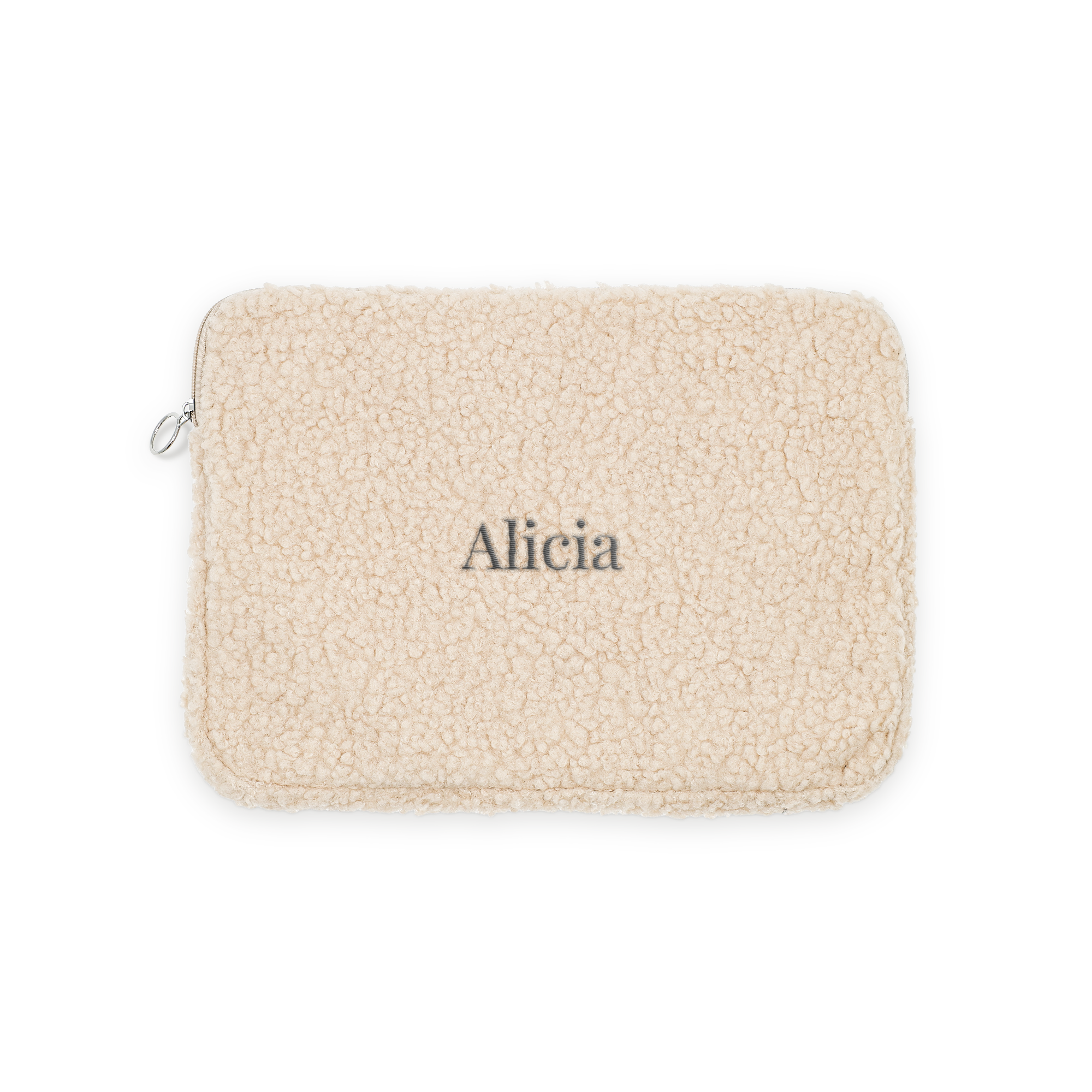 Housse brodée pour ordinateur portable Teddy - 15.6 pouces - 38 x 27 x 3.5 cm
