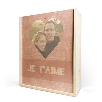 Caisse à vin 3 bouteilles - classique