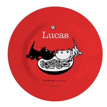 Pim & Pom Børns tallerken - Nyd dit måltid