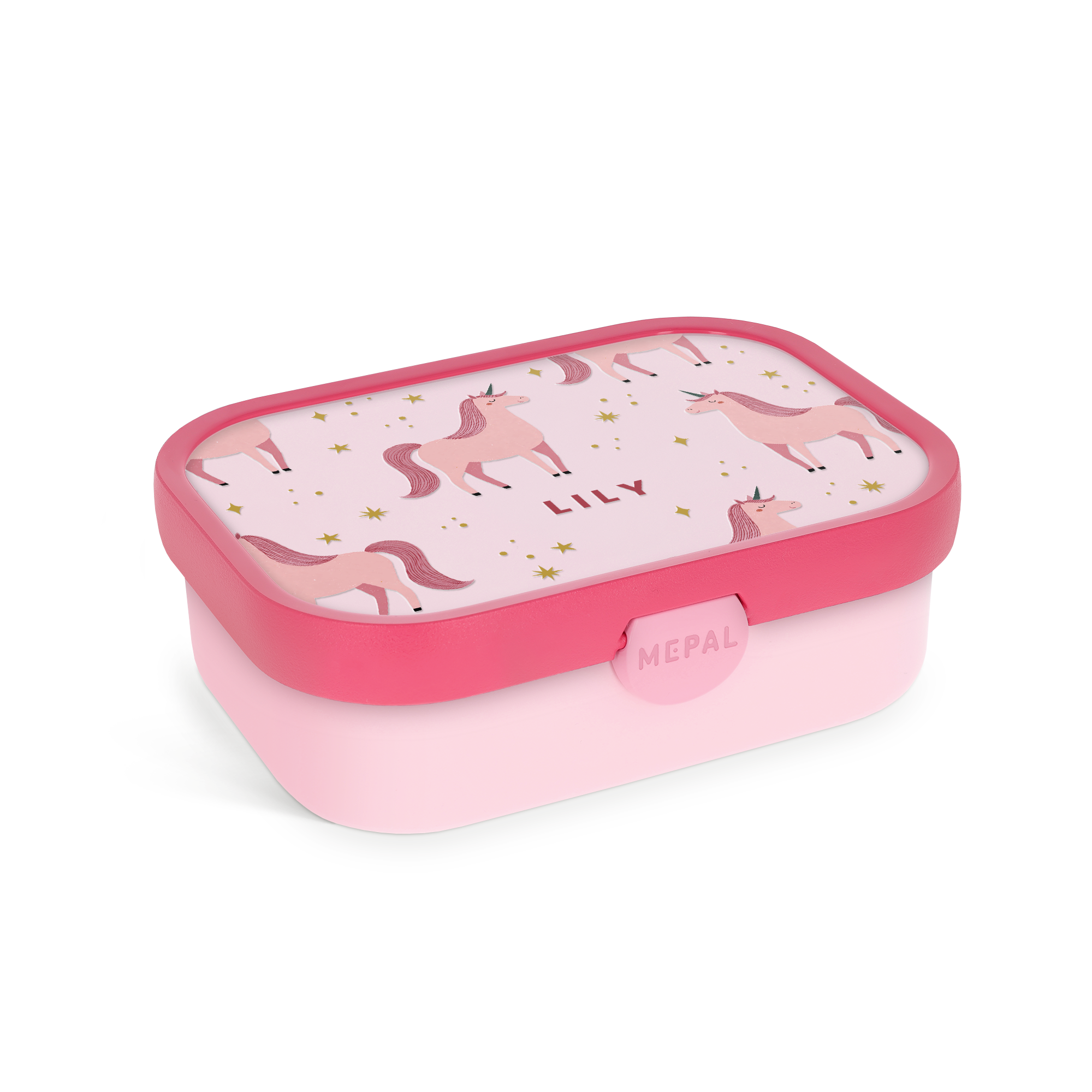 Personalisierte Mepal Brotdose - Cool Pink