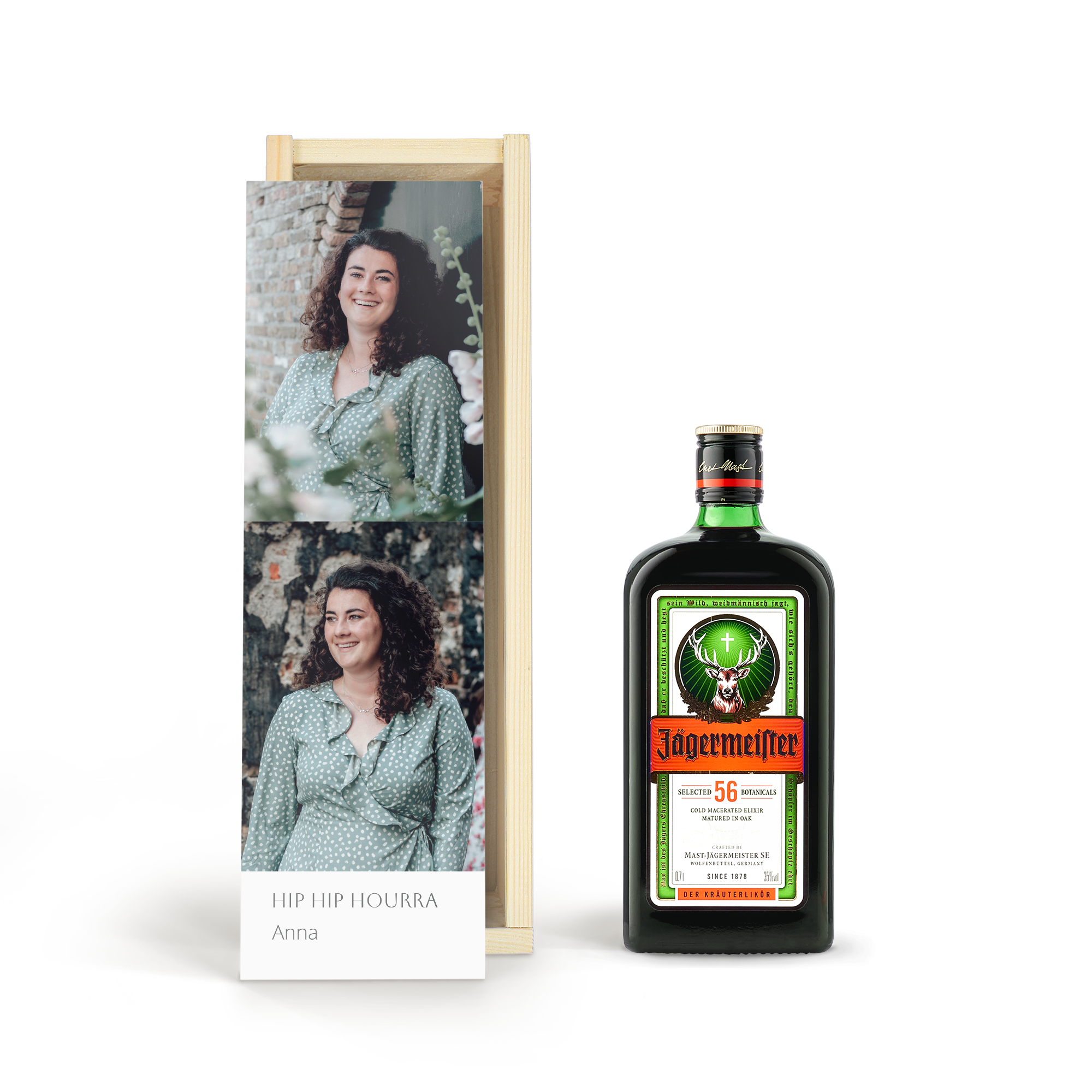 Coffret liqueur personnalisé - Jägermeister