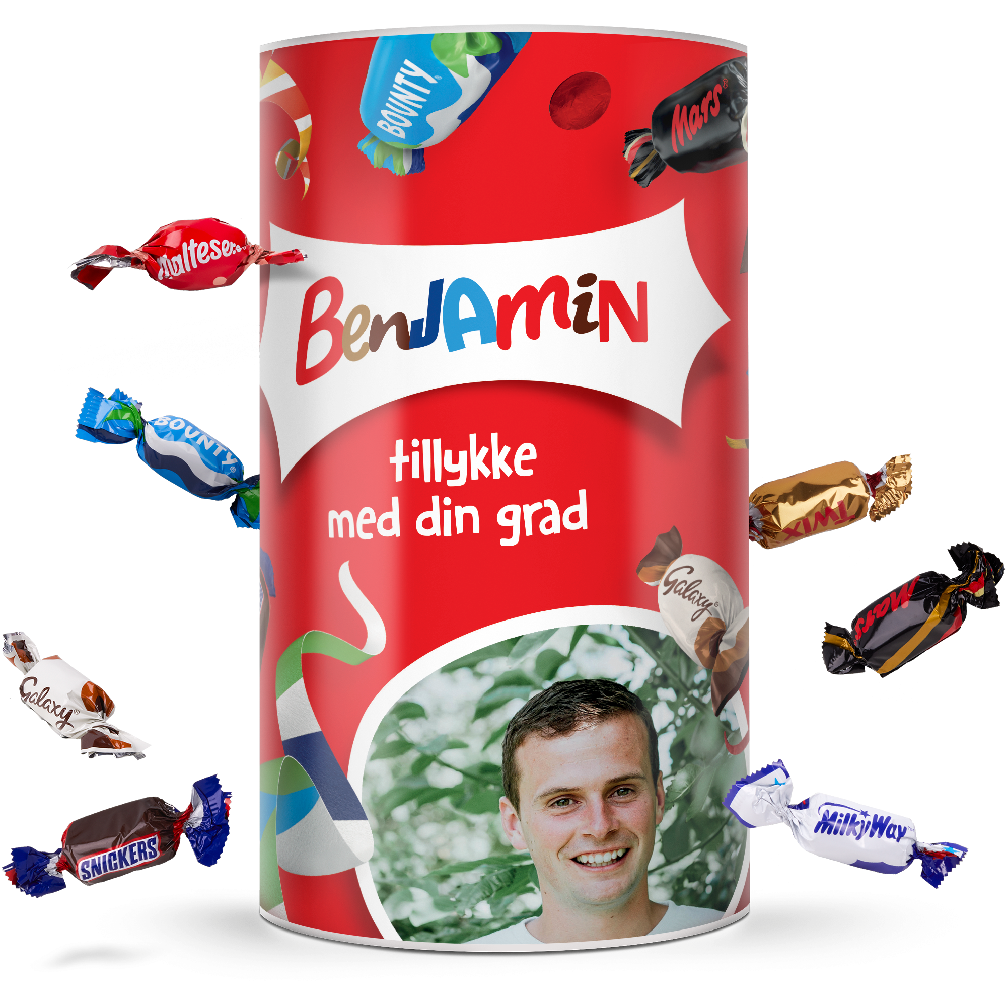 Personlig Celebrations-bøtte
