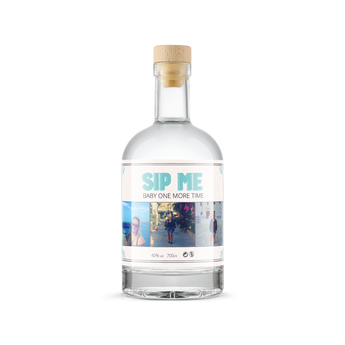 YourSurprise gin - S vytištěným štítkem