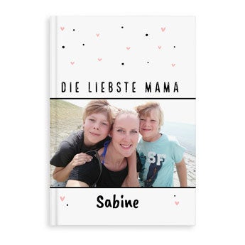 Kochbuch selbst gestalten - Muttertag - A4 -Hardcover
