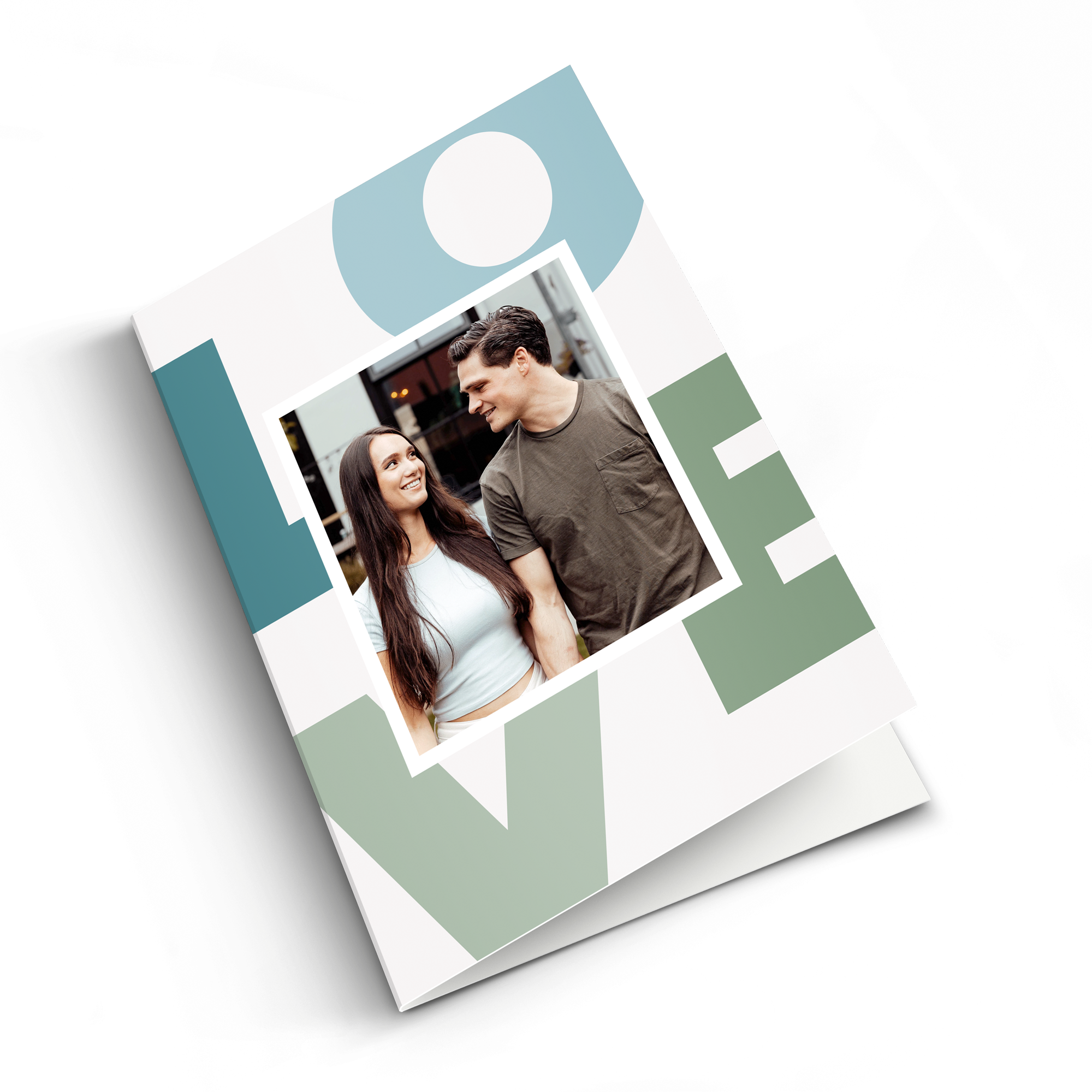 Personalised greeting card - Love - XL - Portrait