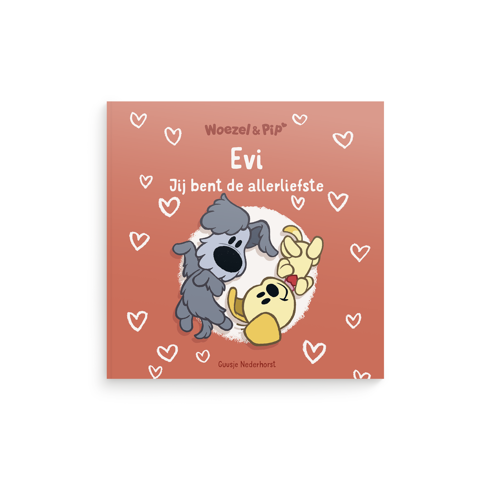 Boek met naam en foto - Woezel & Pip - Jij bent de allerliefste (Softcover)