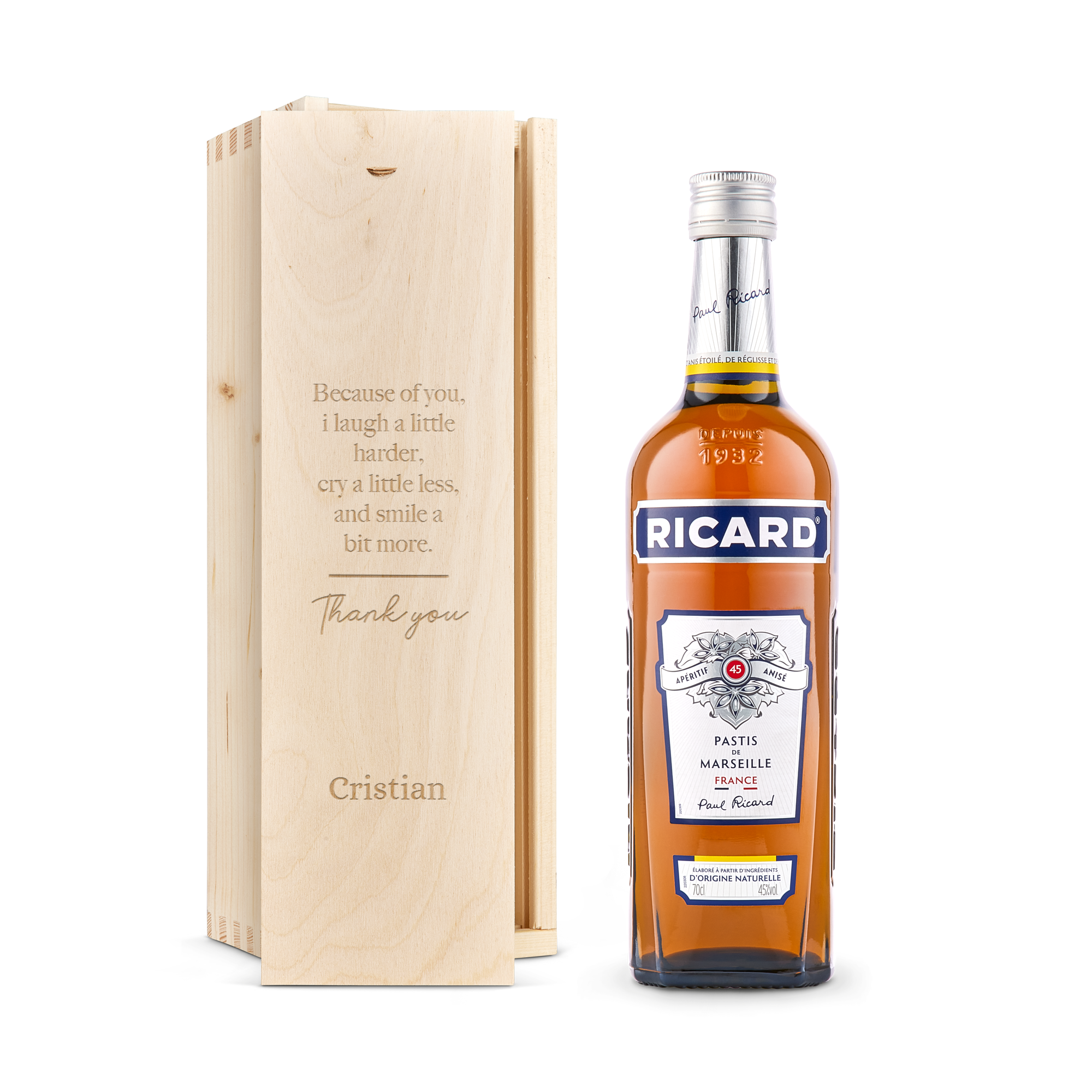Confezione Liquore Ricard Pastis
