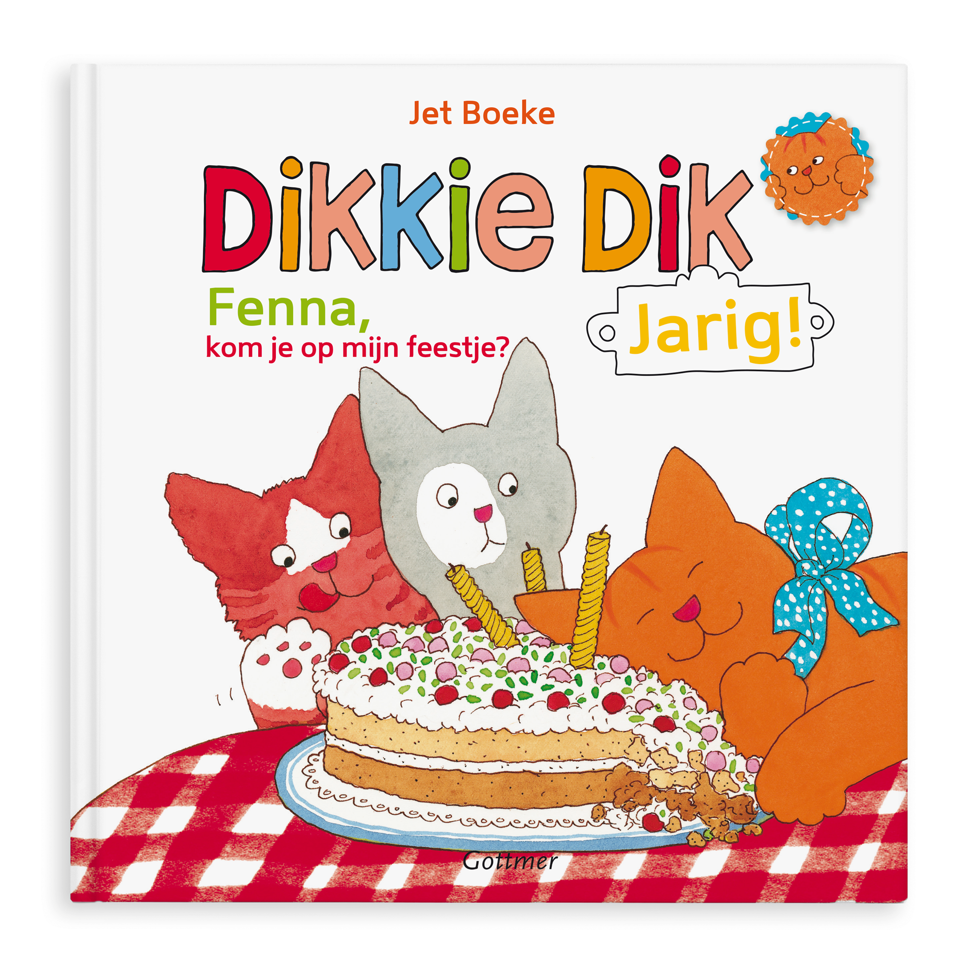 Boek met naam - Dikkie Dik is jarig - Hardcover