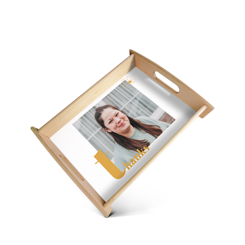 Fototablett Lehrer - Medium Beige