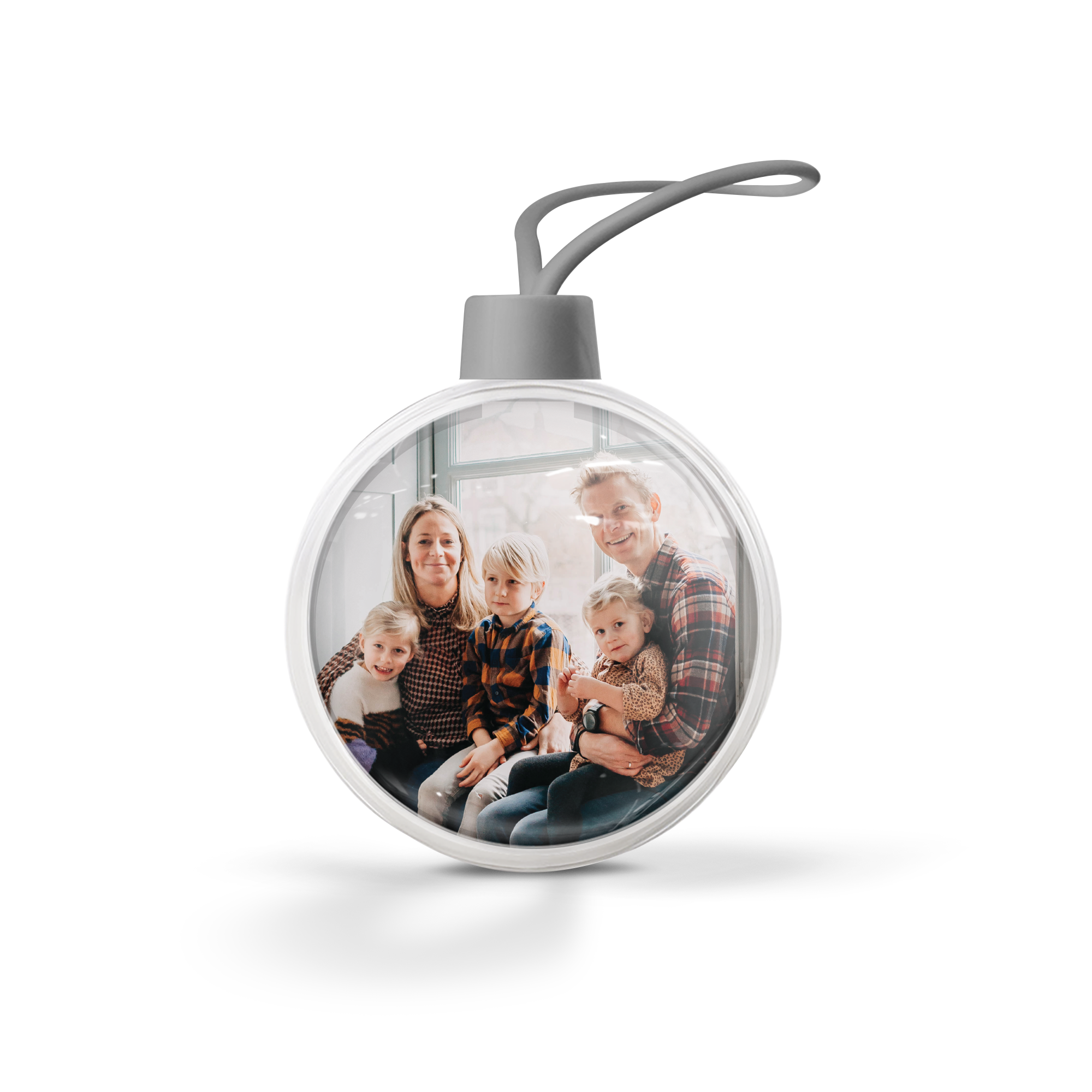 Personalised Christmas Baubles - Transparent- 1 pc