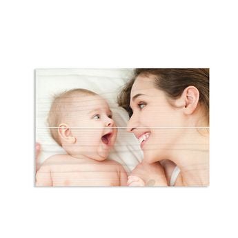 Impression photo sur planches en bois