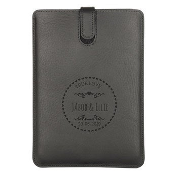 iPad Mini leather case - Black