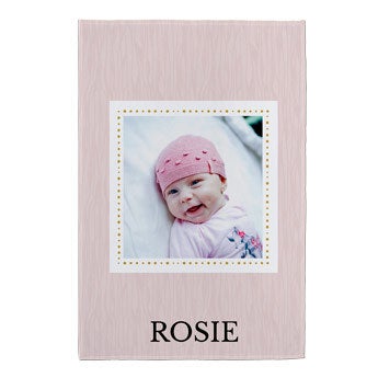 Fleece photo blanket - 95x140cm