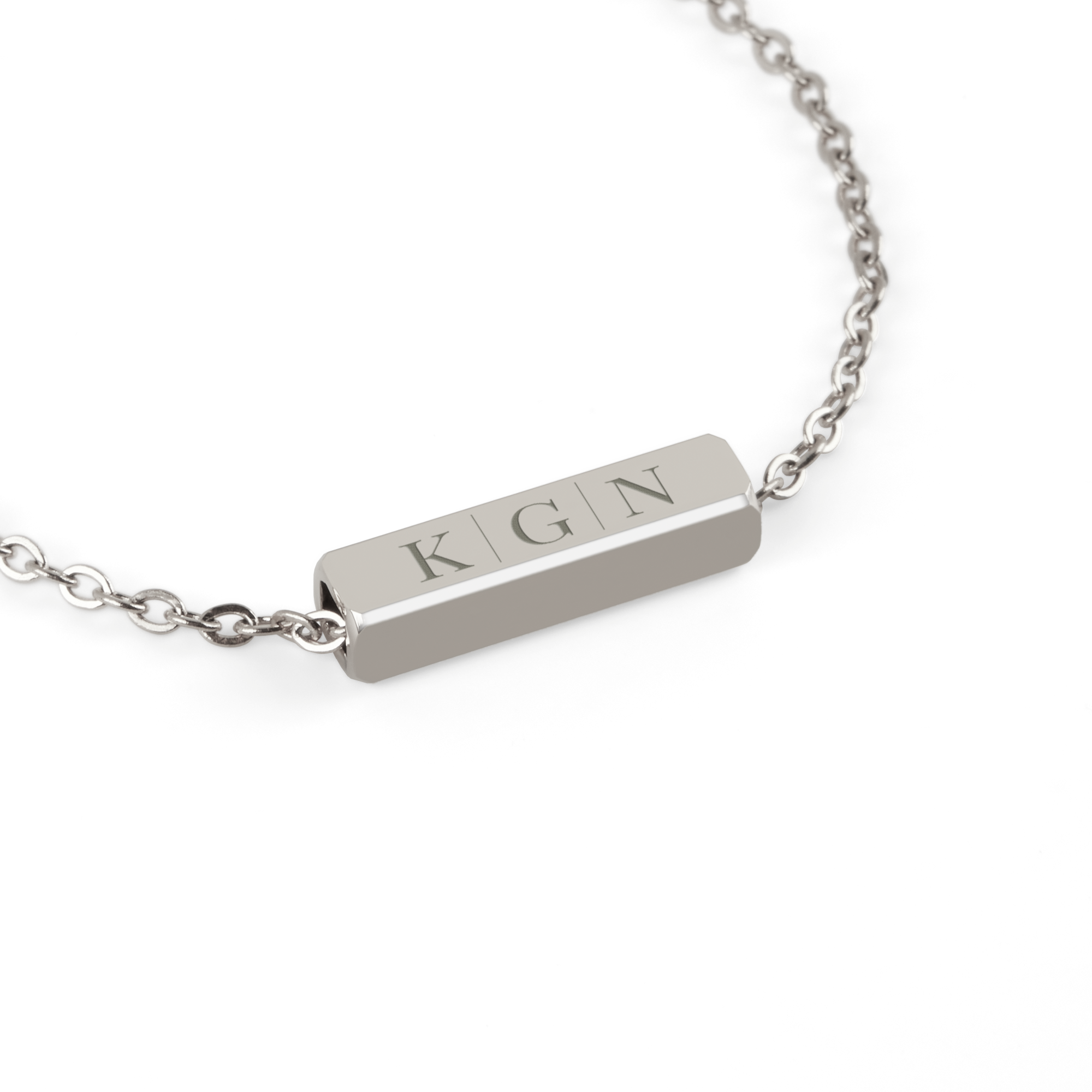 Bar bracelet - Silver colour