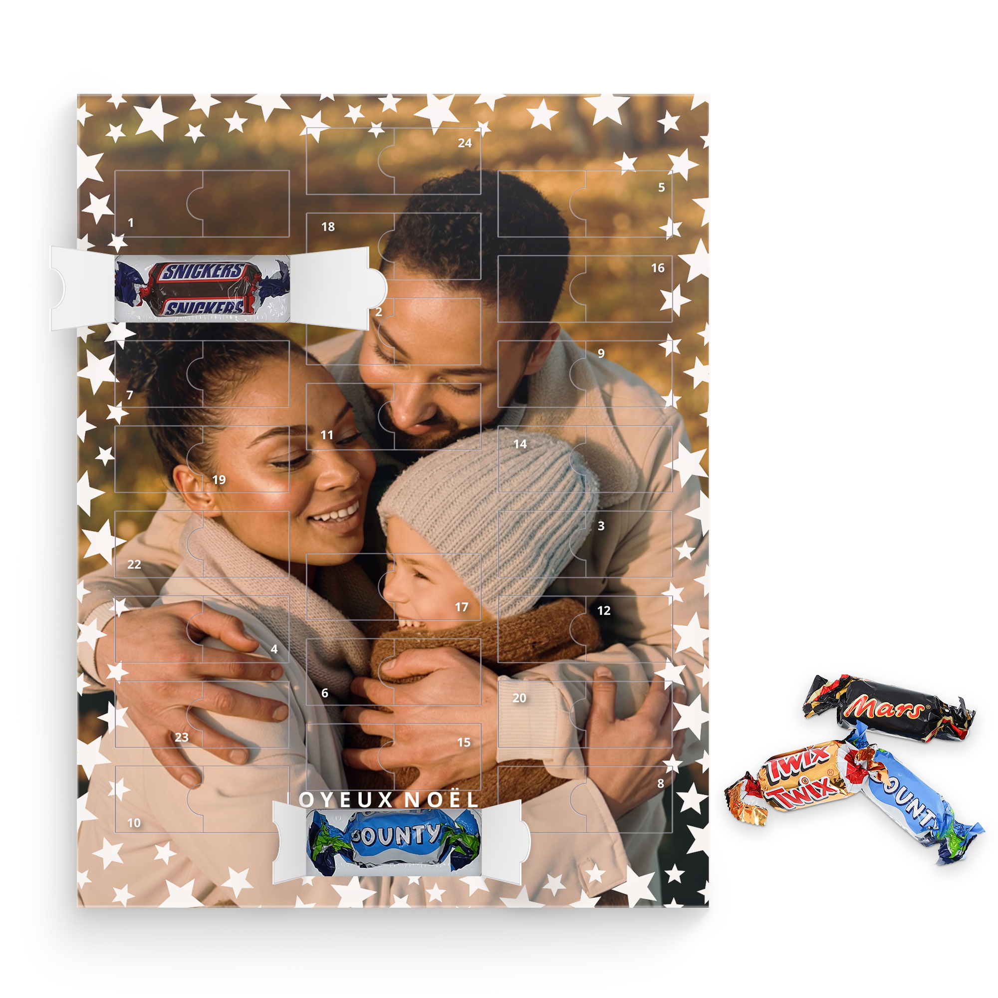 Calendrier de l'Avent personnalisé Mars Miniatures