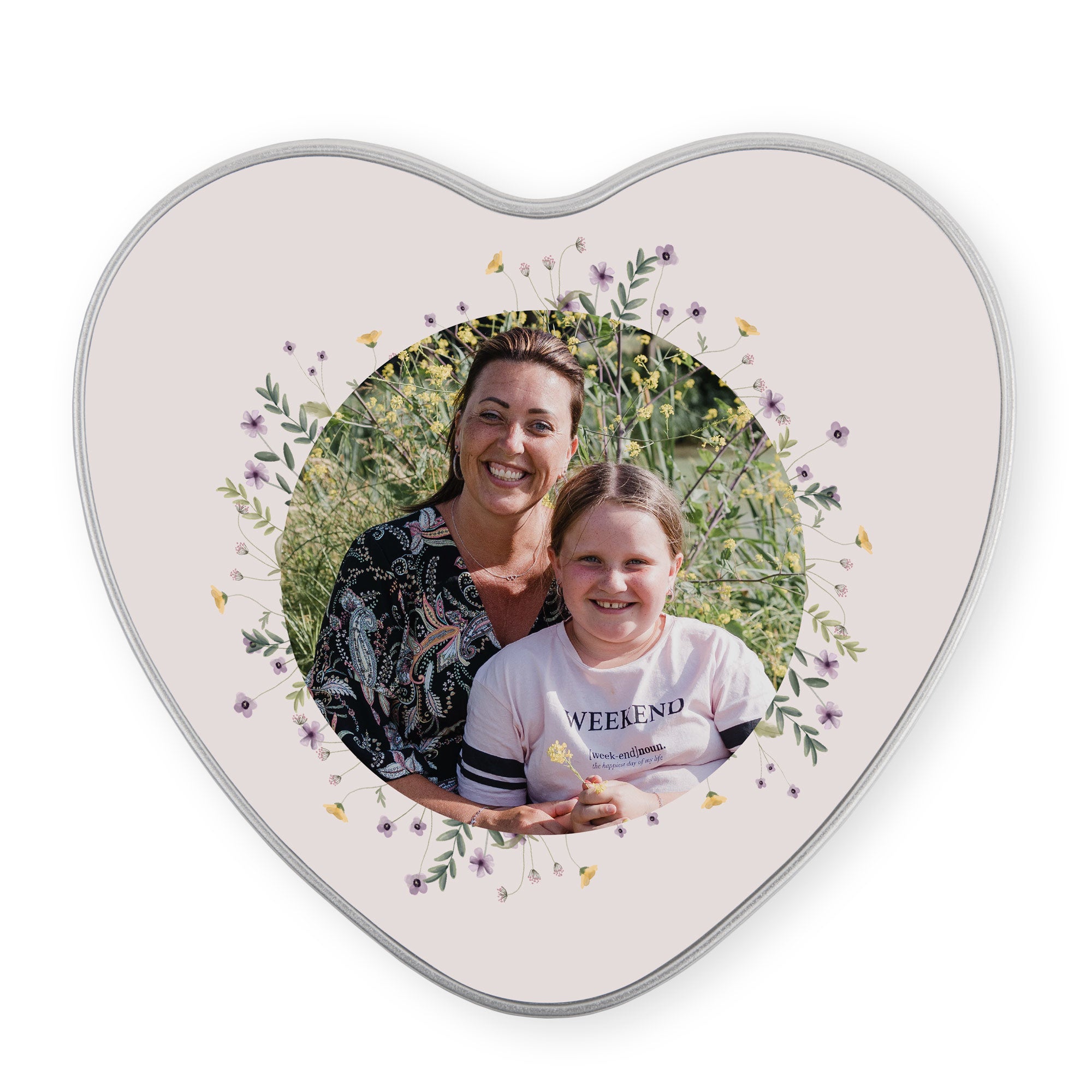 Latta dolce personalizzata - a forma di cuore