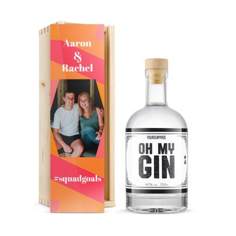 YourSurprise-gin i tryckt fordral