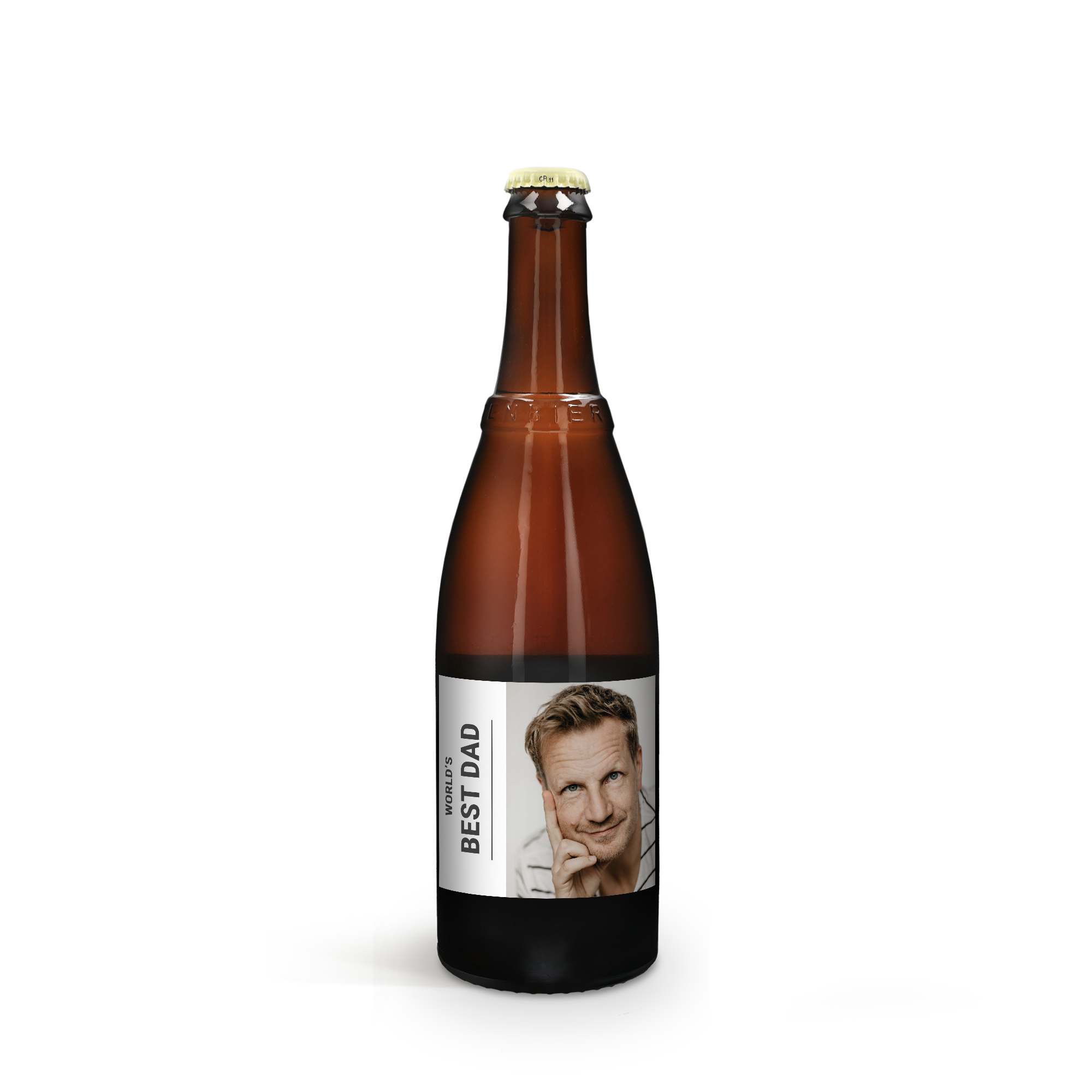 Westmalle Tripel bier met eigen label - 750 ml