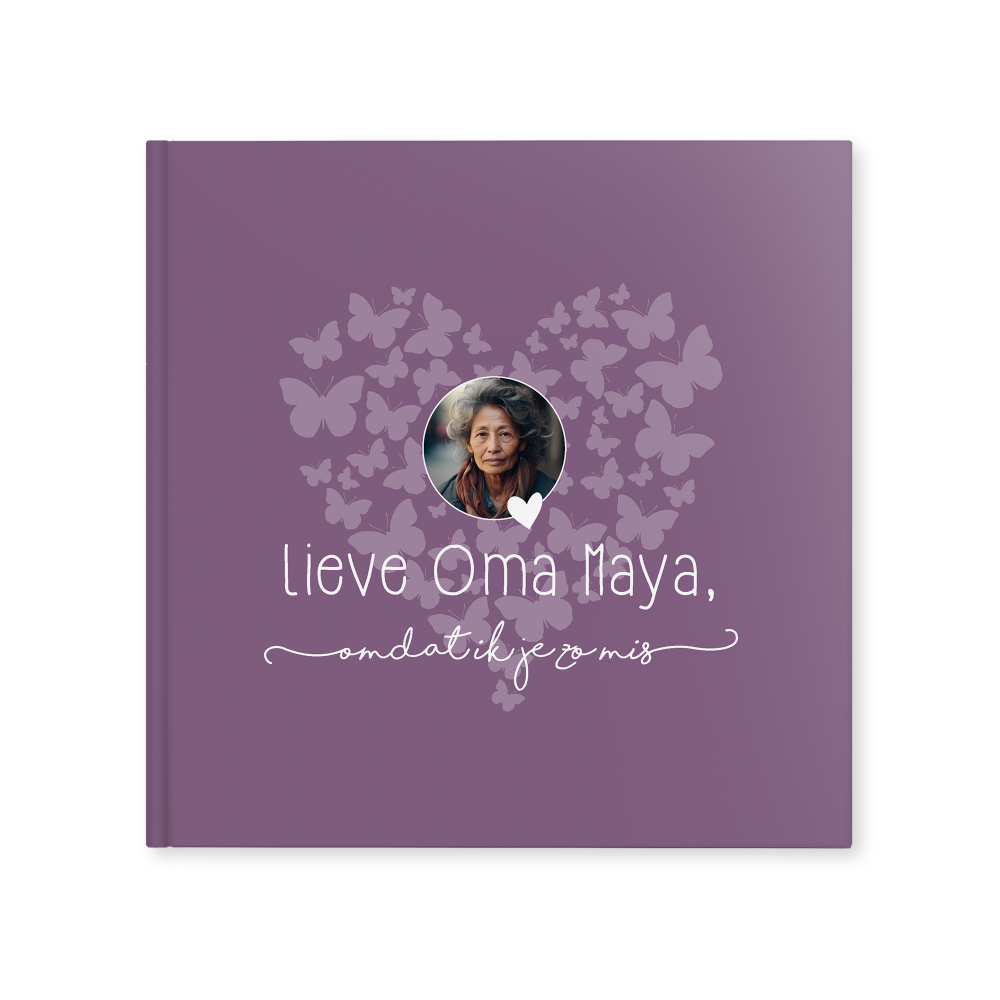 Gepersonaliseerd boek - Lieve Oma, omdat ik je zo mis - Hardcover