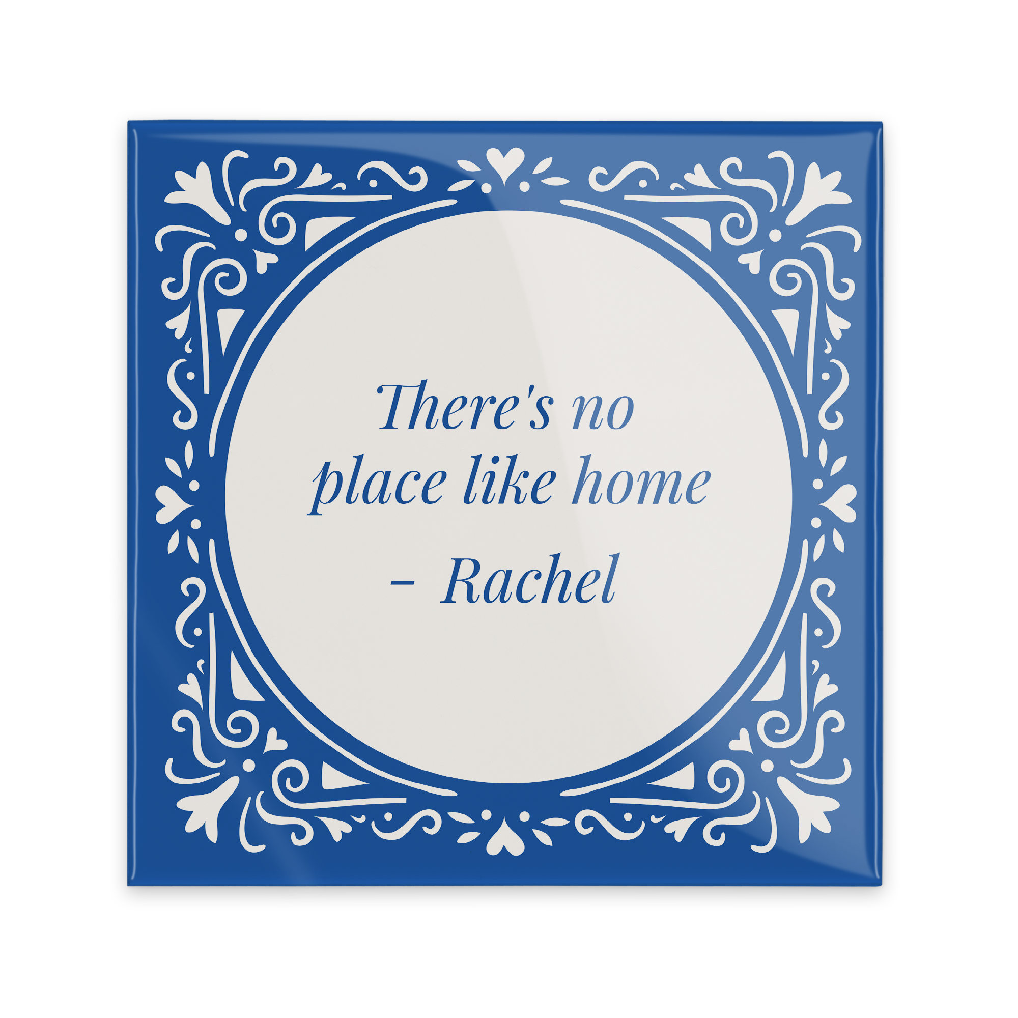 Personalised decorative tile - Ceramic - Proverb - 15 x 15 cm