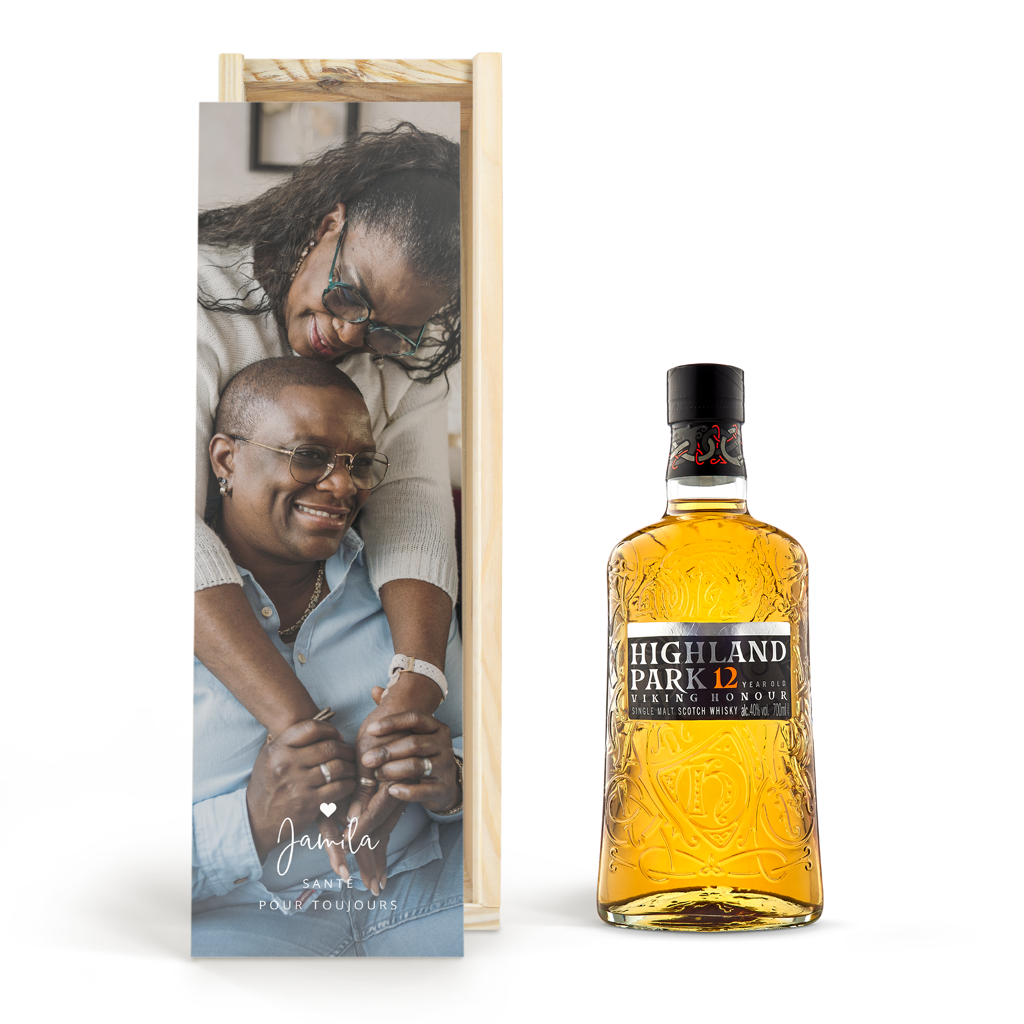 Coffret whisky personnalisé - Highland Park 12 ans