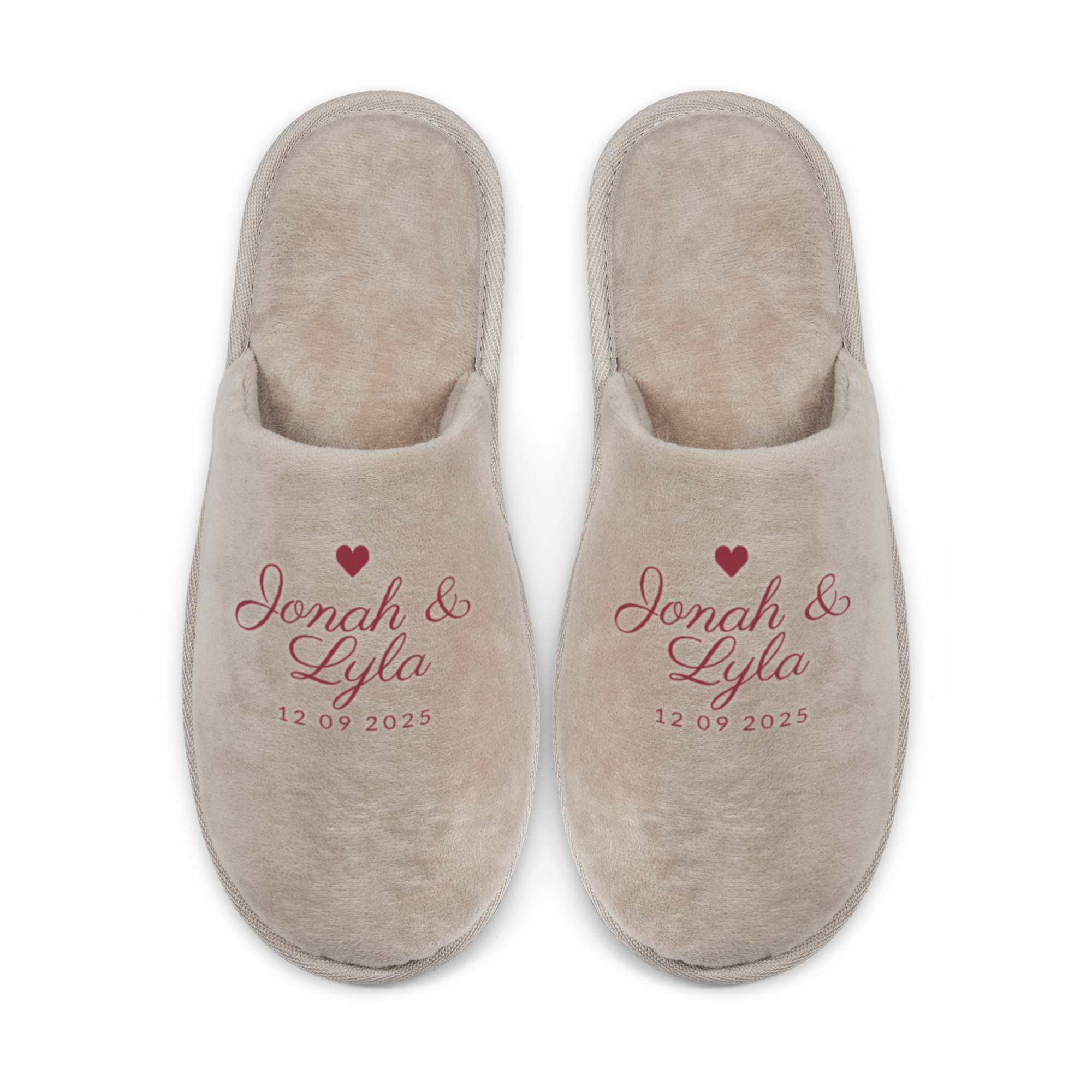 Pantuflas personalizadas