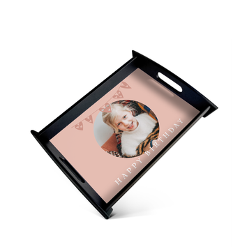 Serving Tray Small Black