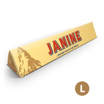 Toblerone Fête des Mères personnalisé L - 360 grammes