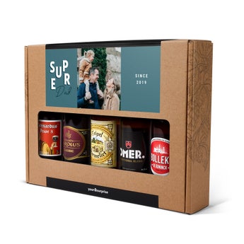 Father's Day beer gift set - Belgian