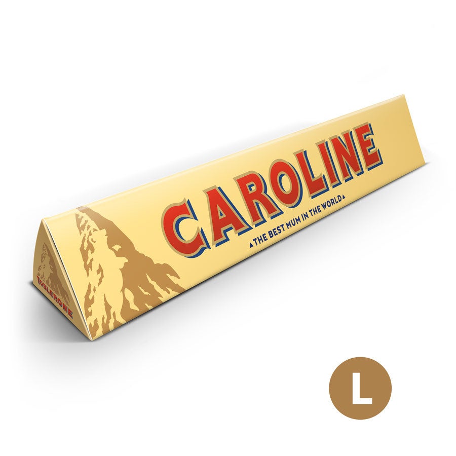 Személyre szabott Toblerone csokoládé- Anyák napja - L