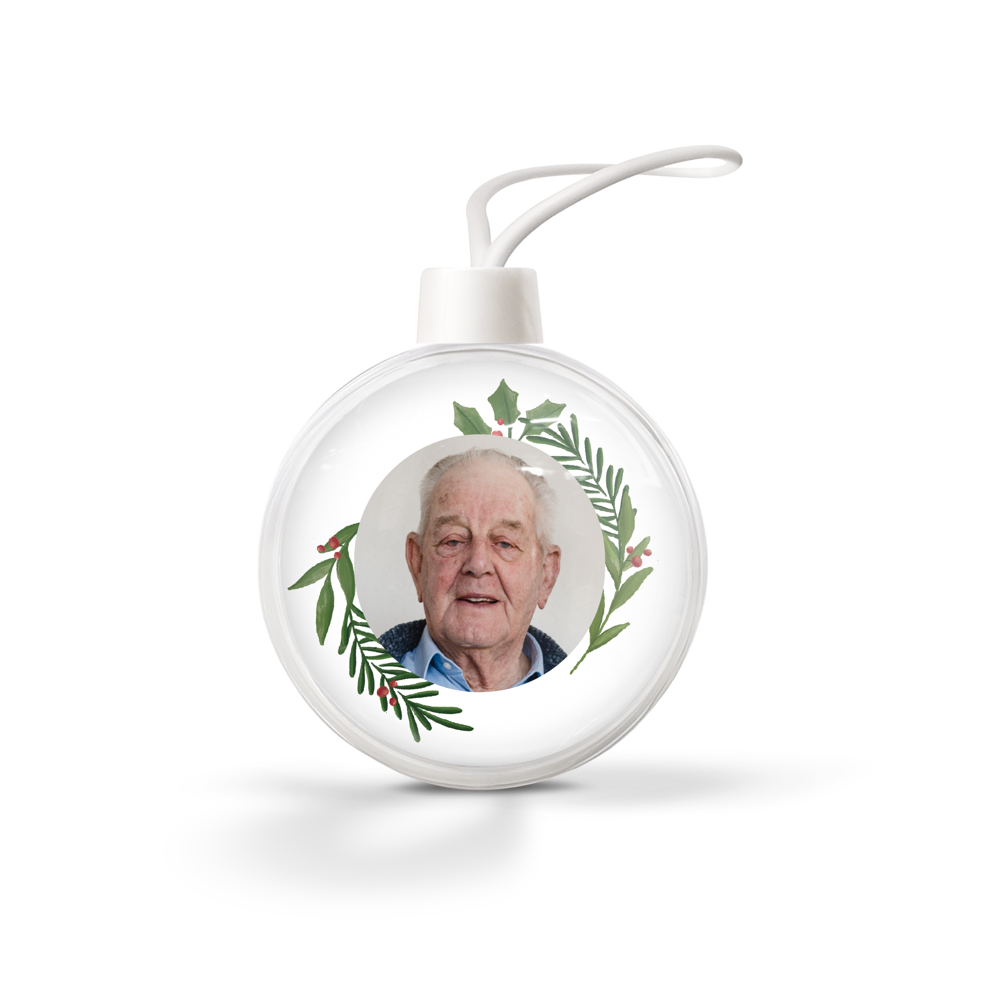 Julekuler transparente