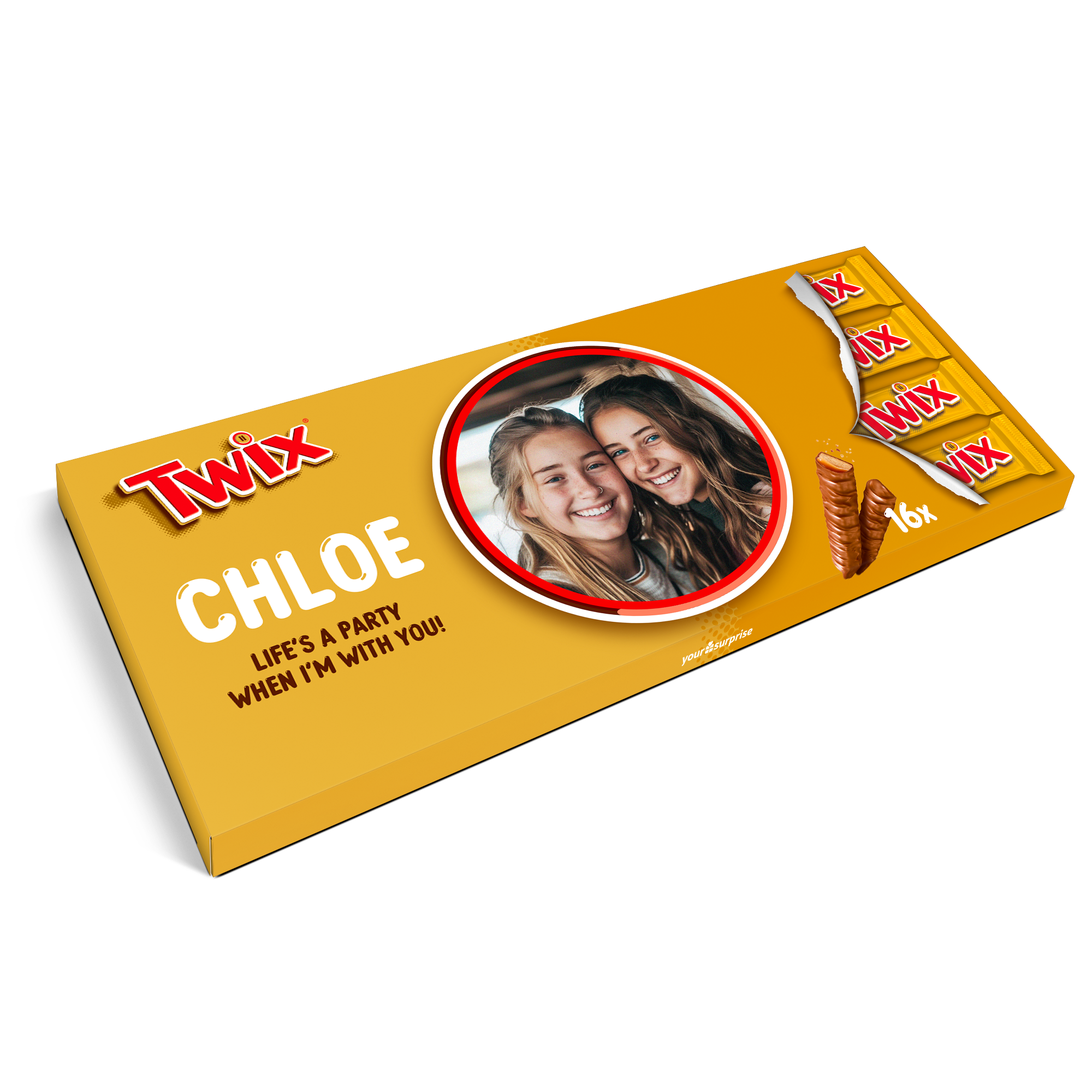 Personalizirana čokoladica XXL Twix