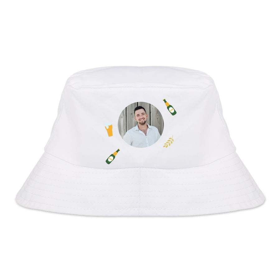 Bucket hattu - valkoinen