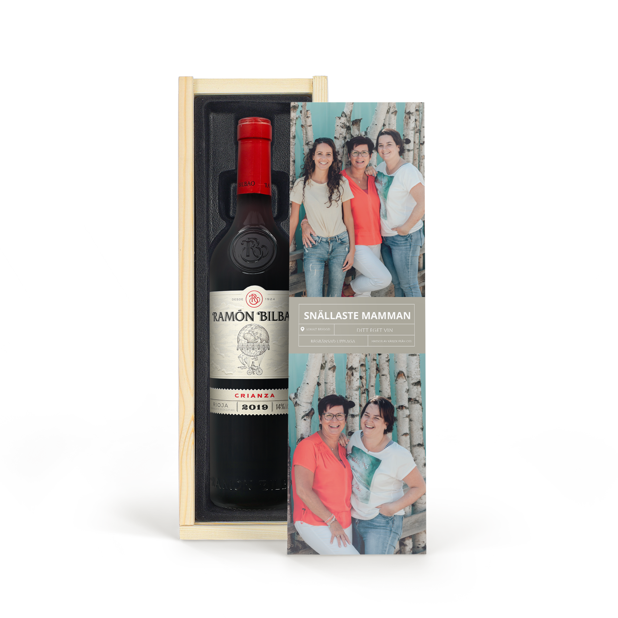 Personalizowane wino Ramon Bilbao Crianza