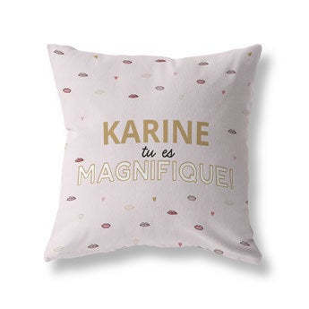 Coussin photo recto-verso - Coton 40x40