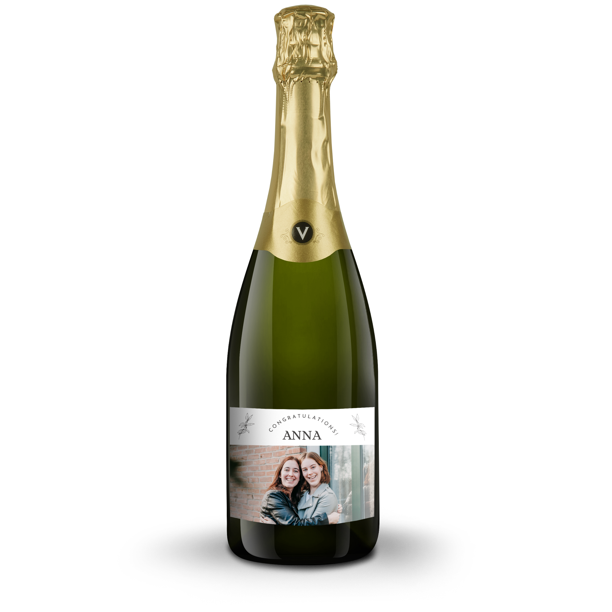 Vintense Blanc alcohol-free - With personalised label