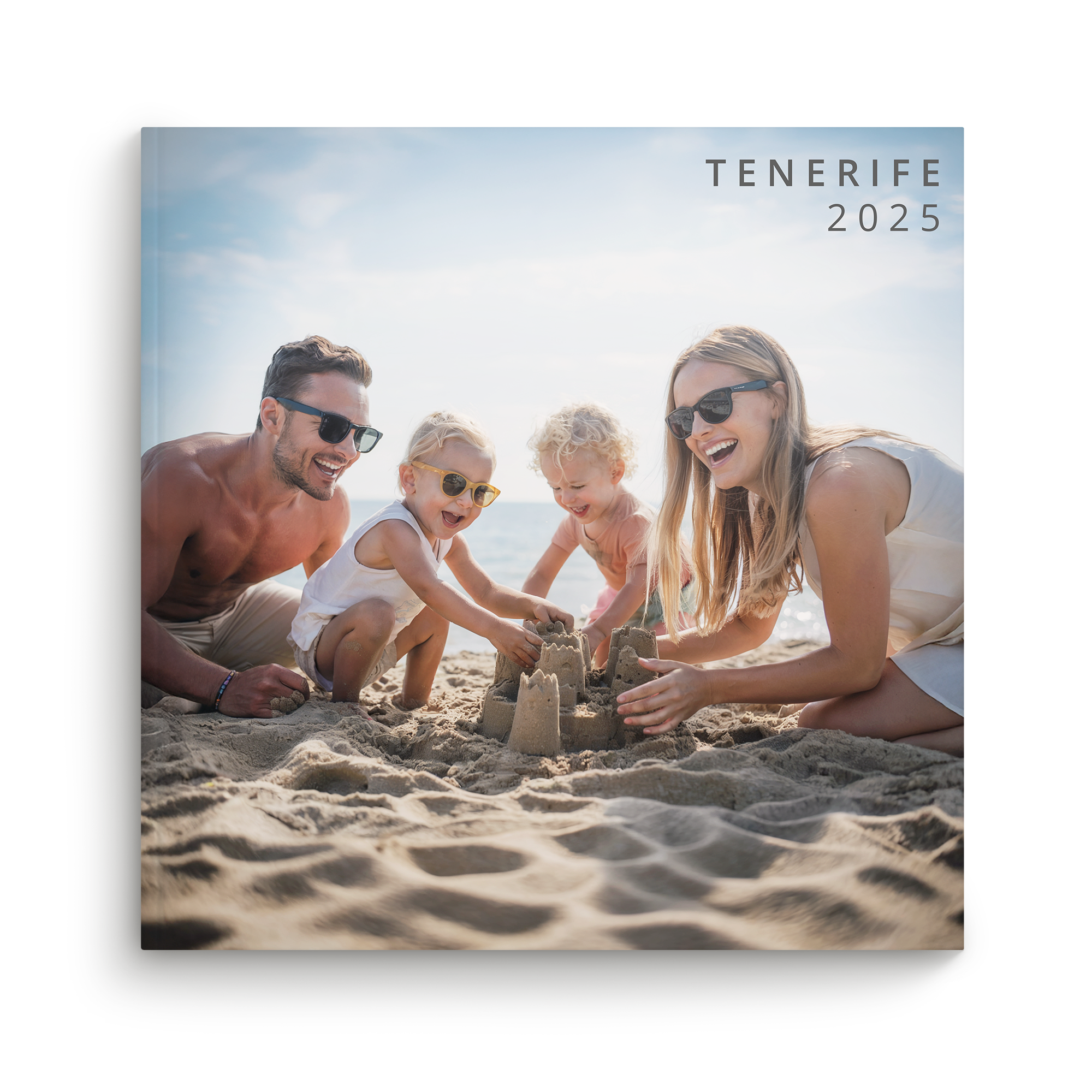 Personligt fotoalbum fra ferien