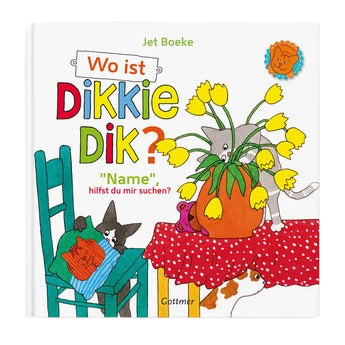 Buch mit Namen - Wo ist Dikkie Dik? (Softcover)