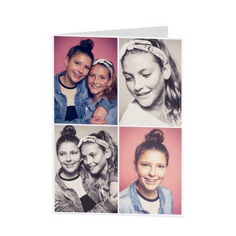 Foto Klappkarte - 1 Stück