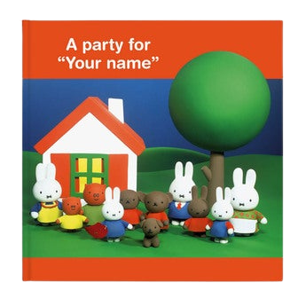 Personalised children's book - Miffy - A party for you - Hardcover