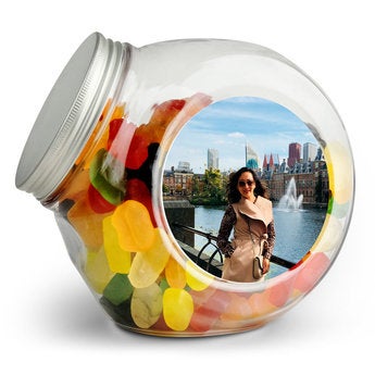 Personalised candy jar
