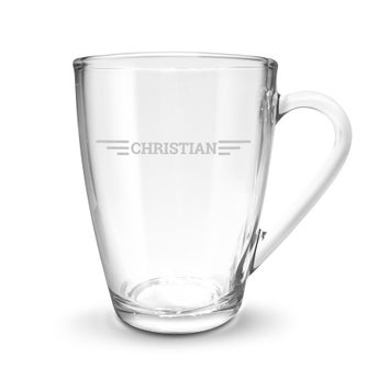 Glass mug - 2pcs